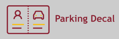Parking Decal